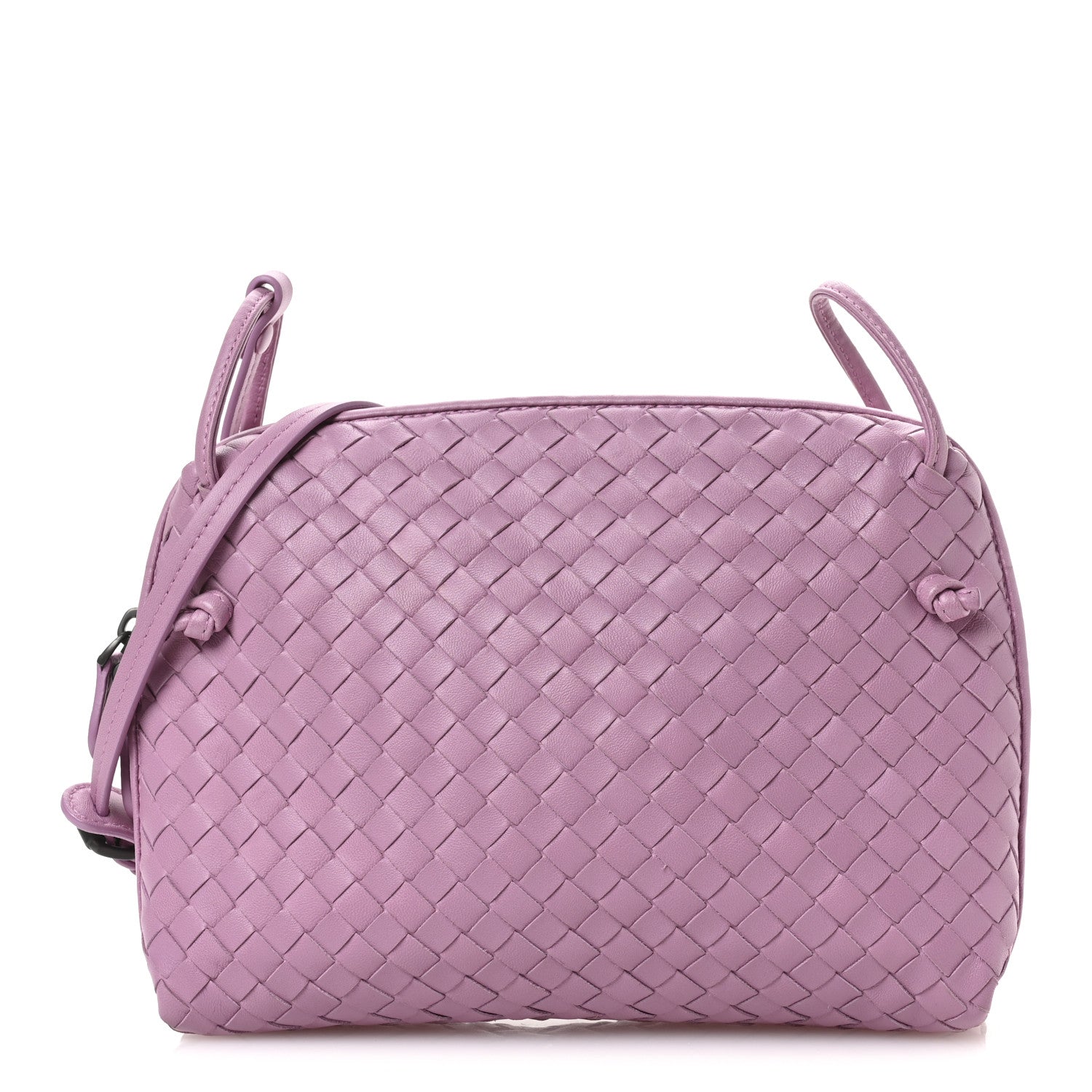 Bottega Veneta Nappa Intrecciato Nodini Crossbody Messenger Watteau 1 of 10
