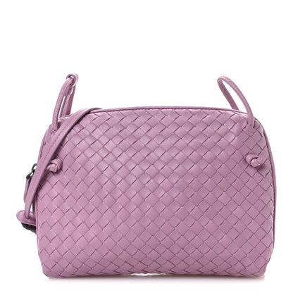 Bottega Veneta Nappa Intrecciato Nodini Crossbody Messenger Watteau 1 of 10