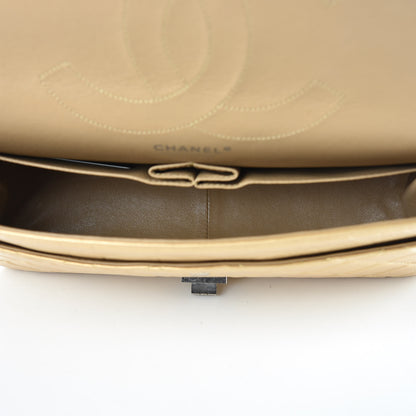 Chanel Metallic Aged Calfskin Quilted 2.55 Reissue 227 Flap Gold 5 of 13