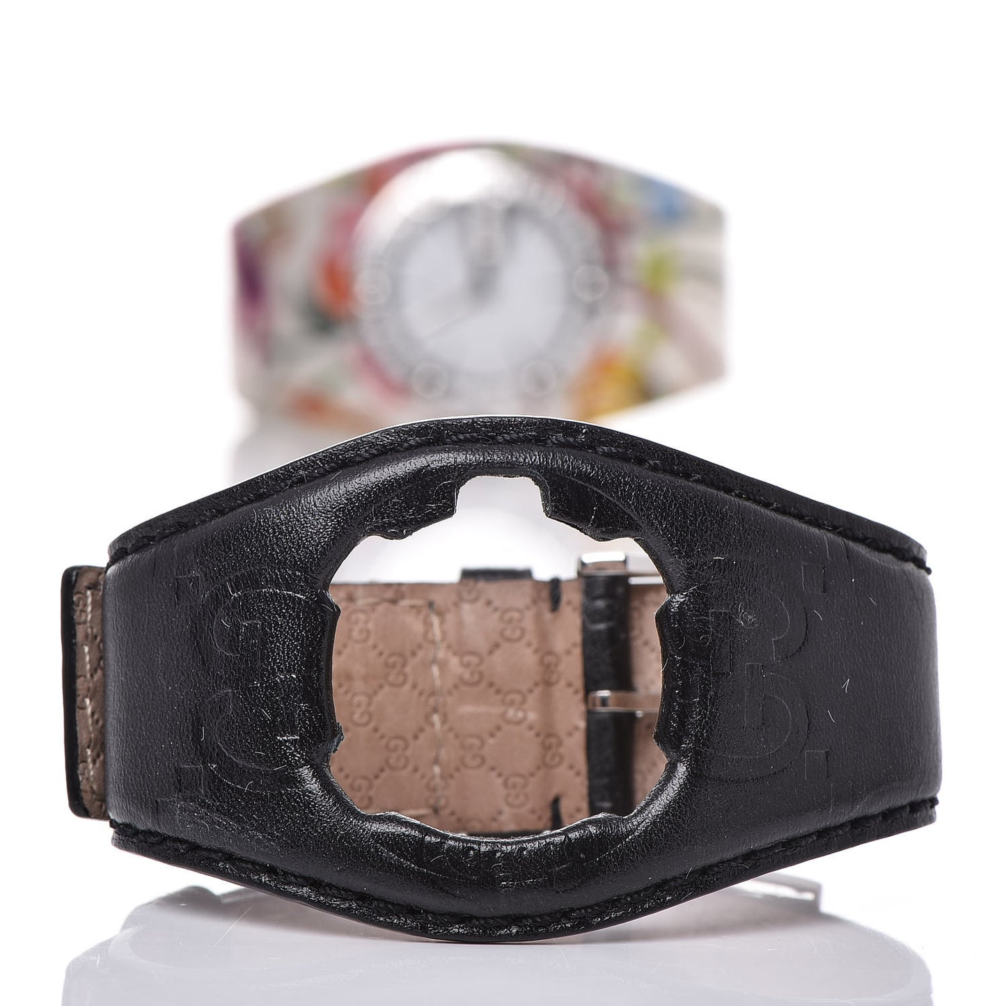 Stainless Steel Canvas Diamond Bezel 31mm 104 Flower Quartz Watch