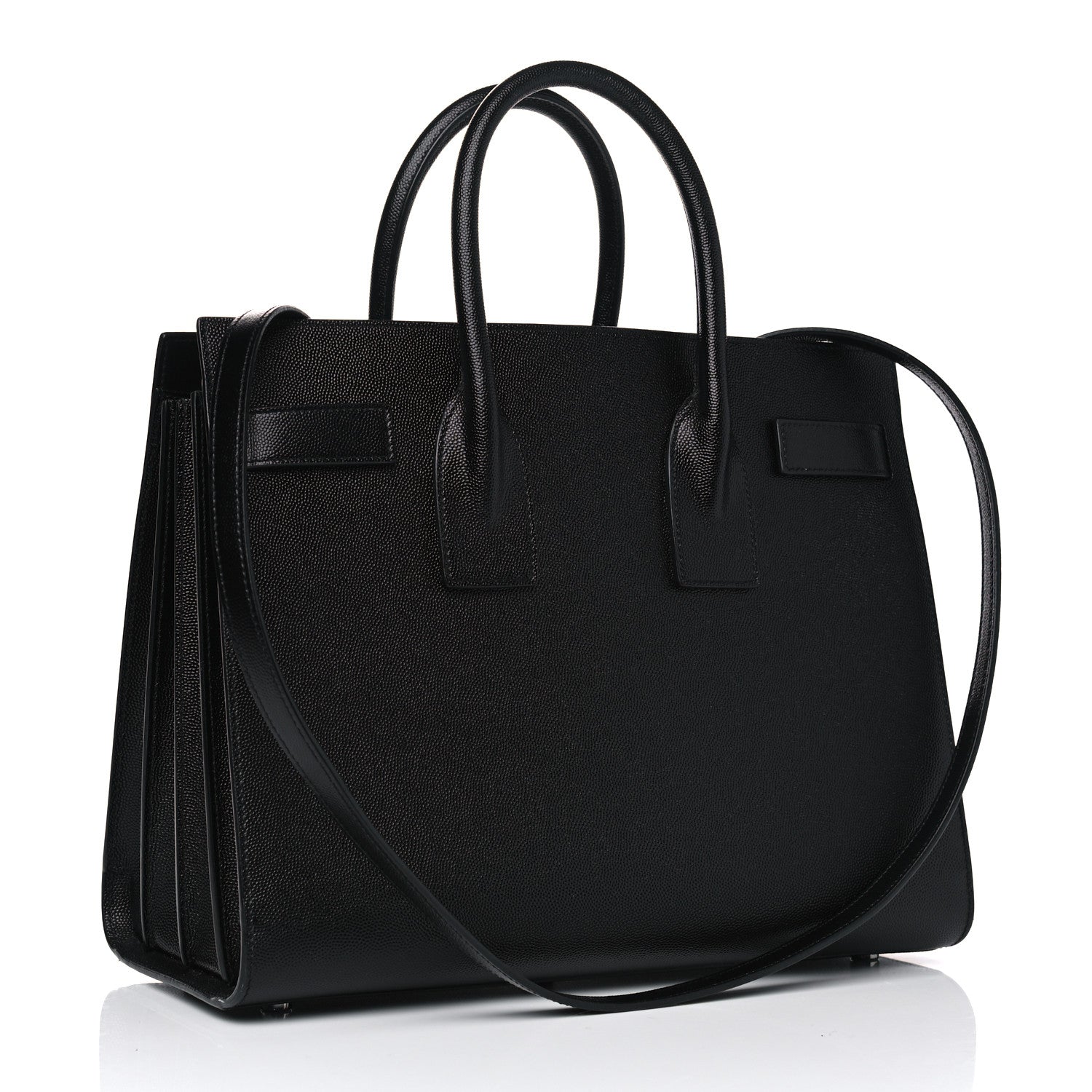 Saint Laurent Grain De Poudre Small Sac De Jour Black 2 of 4