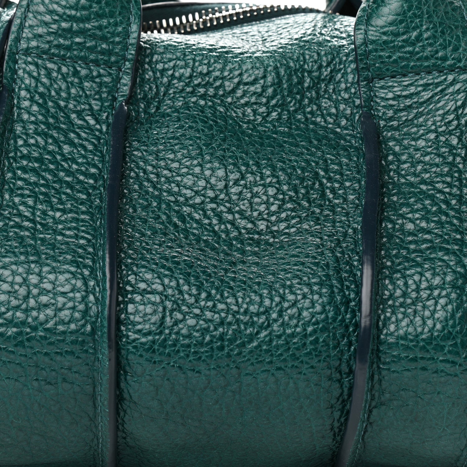 Alexander Wang Pebbled Lambskin Inside Out Rocco Dark Mosaic Rhodium Hardware 7 of 9