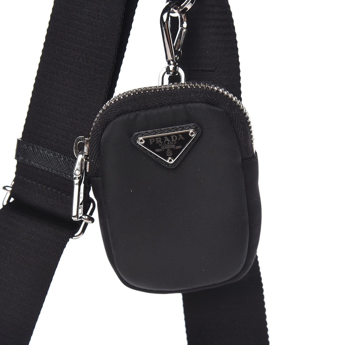 Nylon Re-Edition 2005 Shoulder Bag Black
