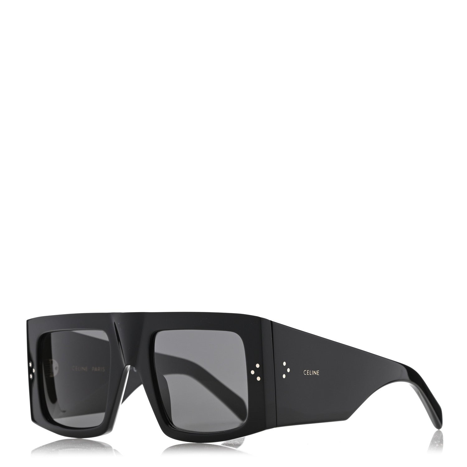 Celine Rectangular Sunglasses CL40105I Black 1 of 9