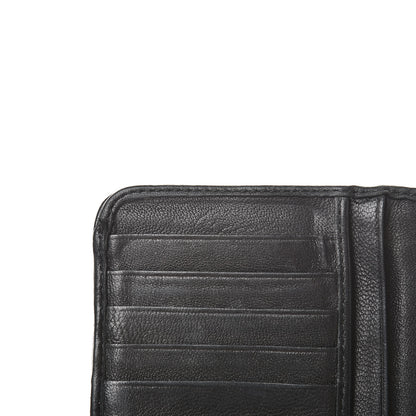 Miu Miu Nappa Matelasse Tri-Fold Flap Wallet Black 10 of 11