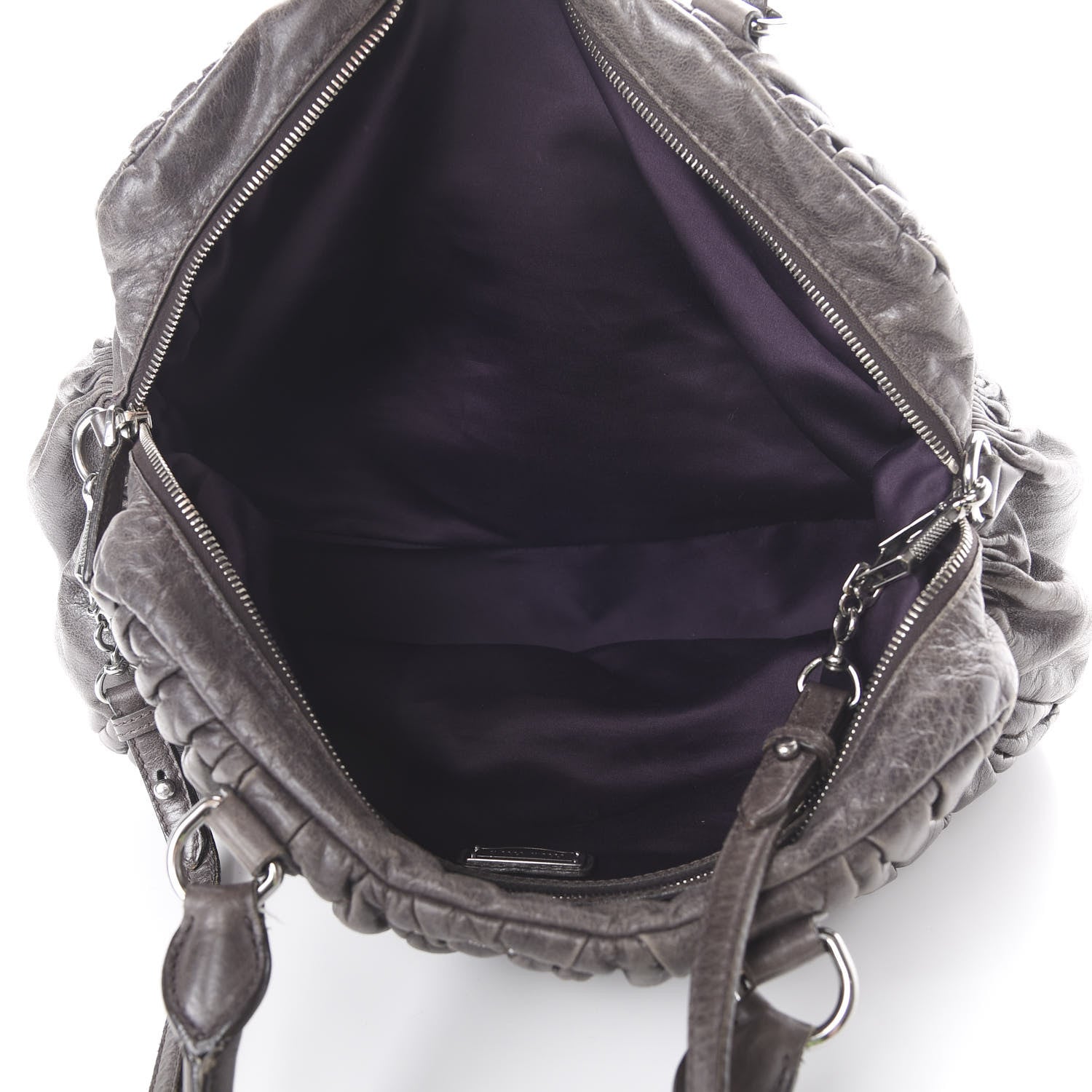 Miu Miu Nappa Matelasse Satchel 4 of 19