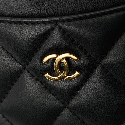 Chanel Lambskin Quilted Card Holder Black 10 of 11