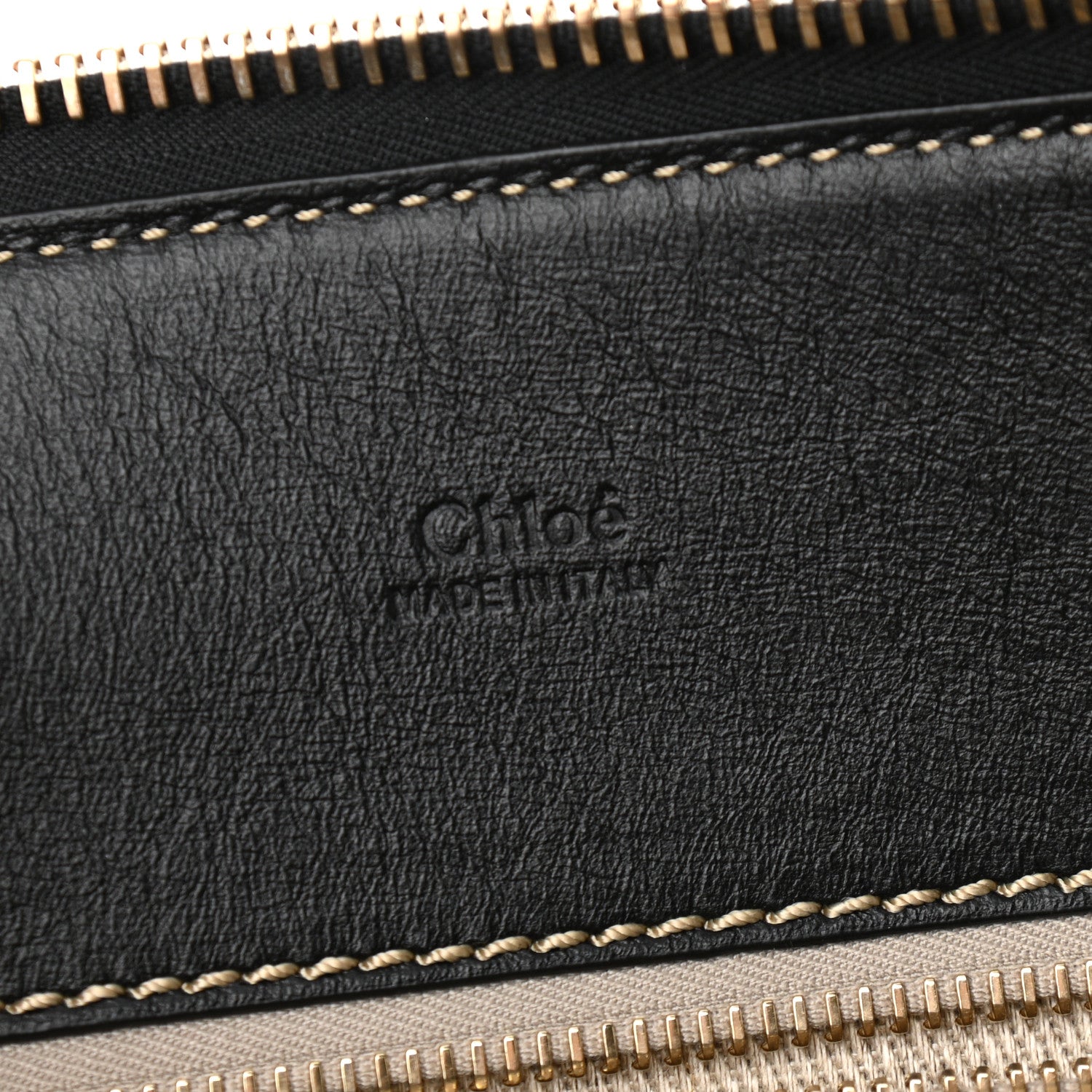 Chloe Calfskin Braided Medium Edith Black 6 of 9