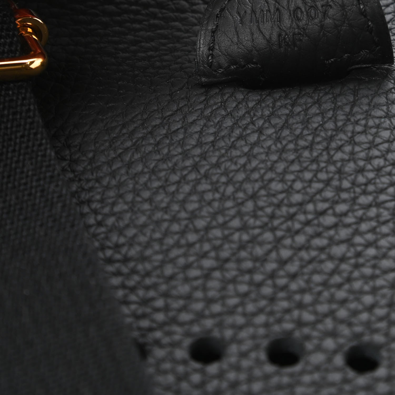 Hermes Taurillon Clemence Evelyne III PM Black 9 of 10