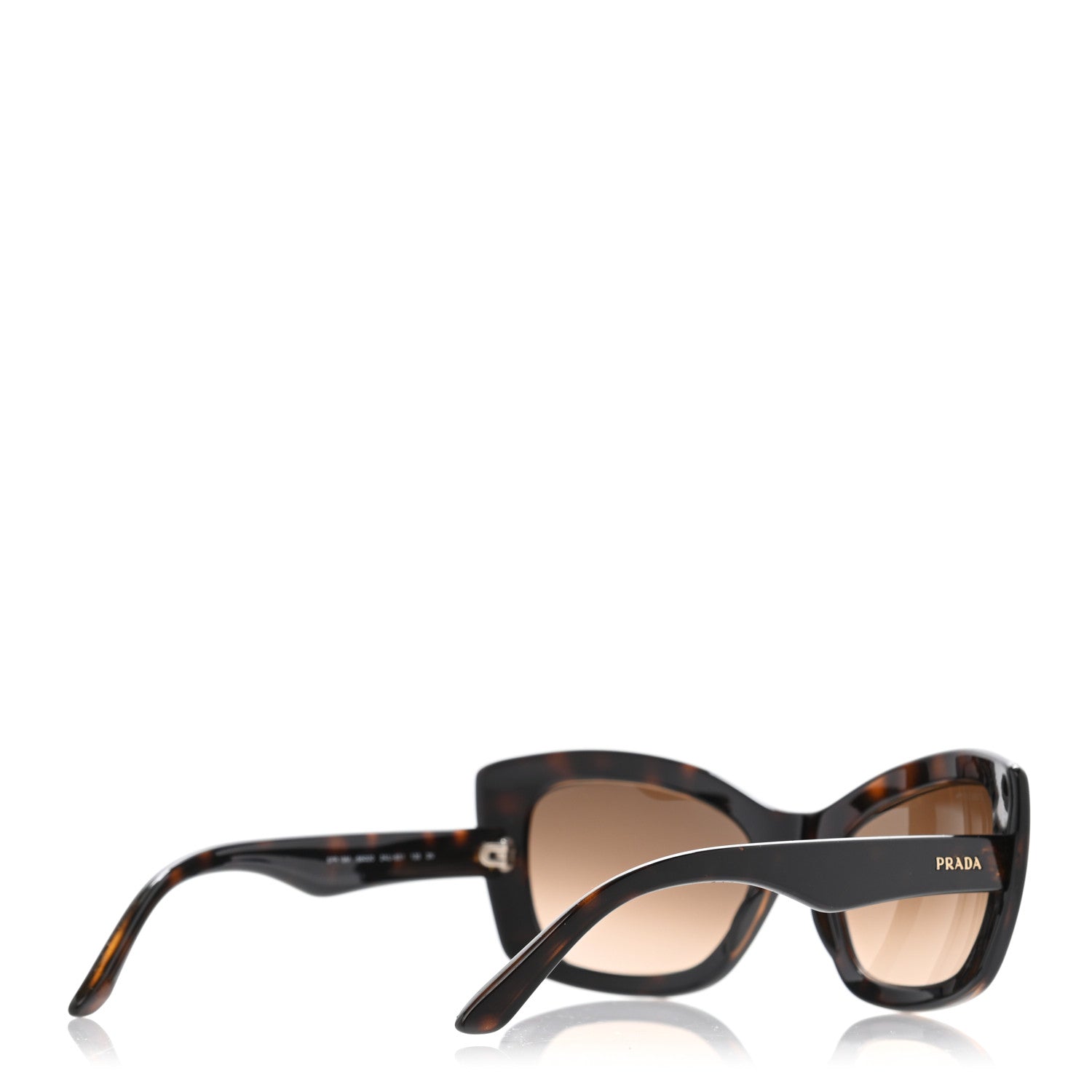 Prada Acetate Cat Eye SPR 19M Sunglasses Tortoise 4 of 6