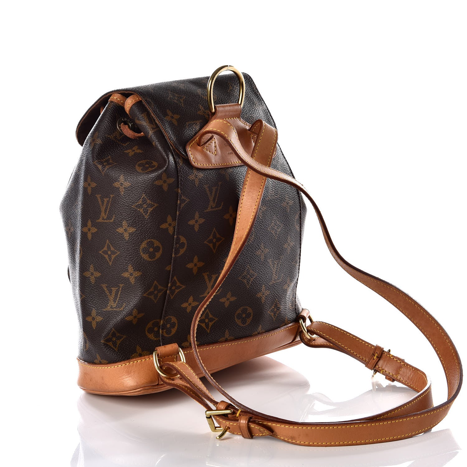 Louis Vuitton Monogram Montsouris MM Backpack 2 of 9
