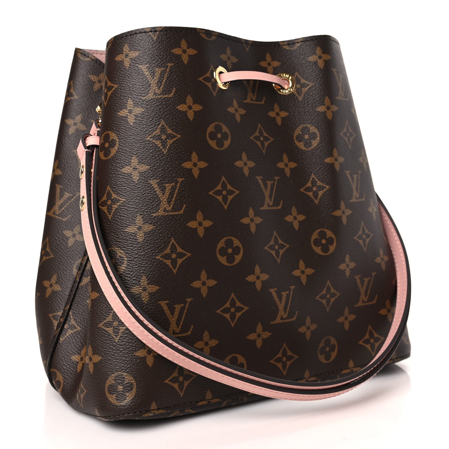 Louis Vuitton Monogram Neonoe MM Rose Poudre 3 of 8
