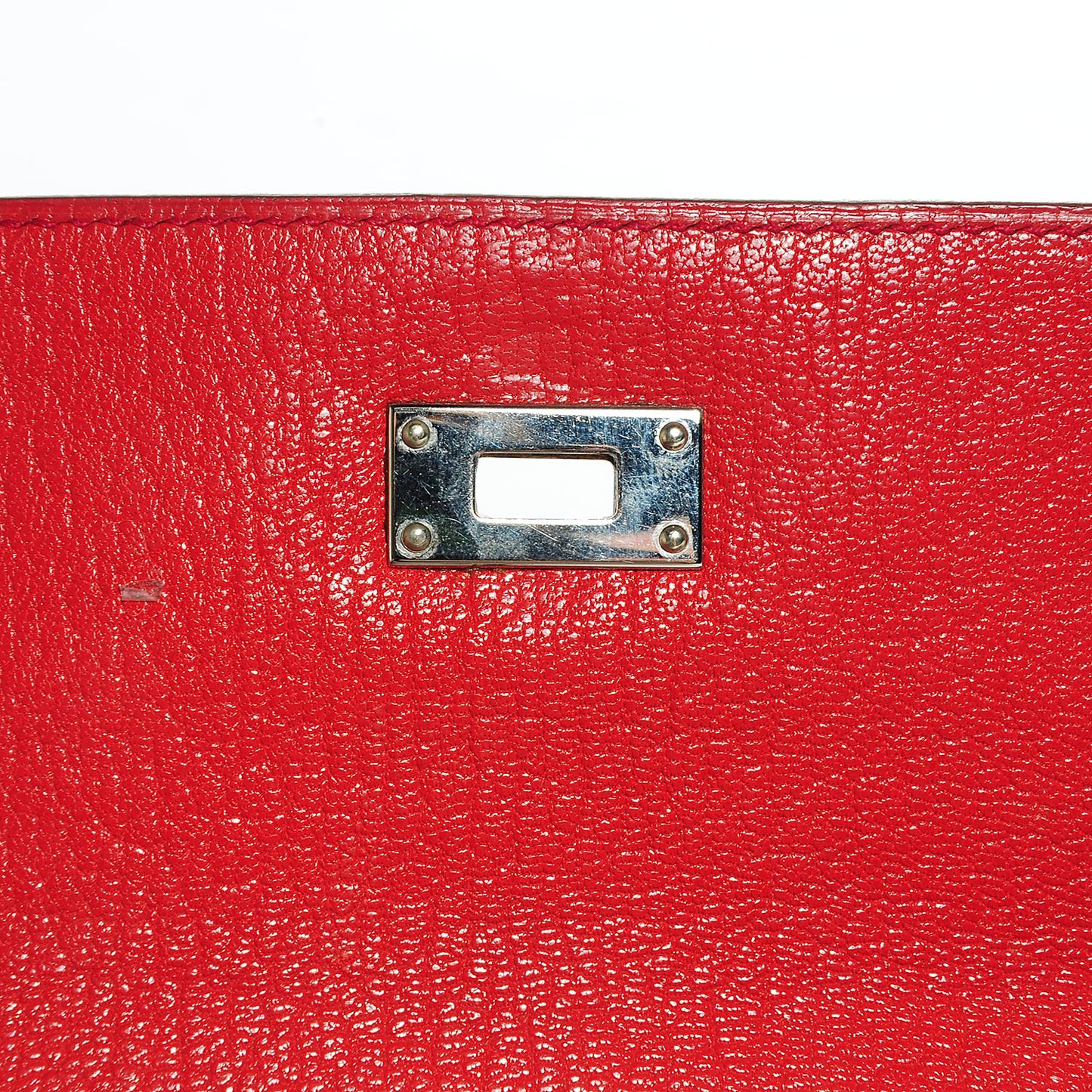 Chevre Mysore Kelly Longue Wallet Rouge Vif