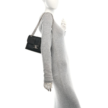Celine Supple Calfskin Teen Victoire Black 2 of 9