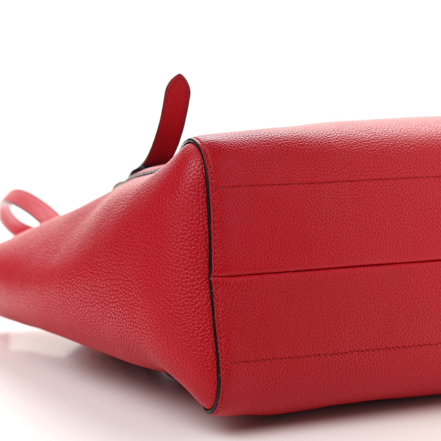 Prada Vitello Daino Shopping Tote Rosso 10 of 11