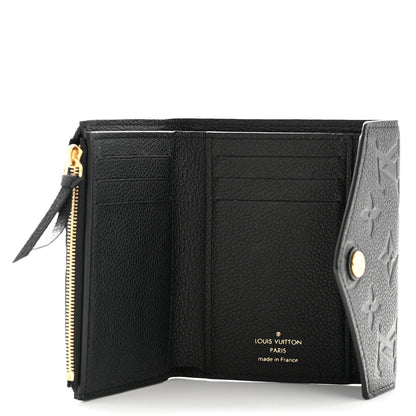 Louis Vuitton Empreinte Victorine Wallet Black 5 of 8