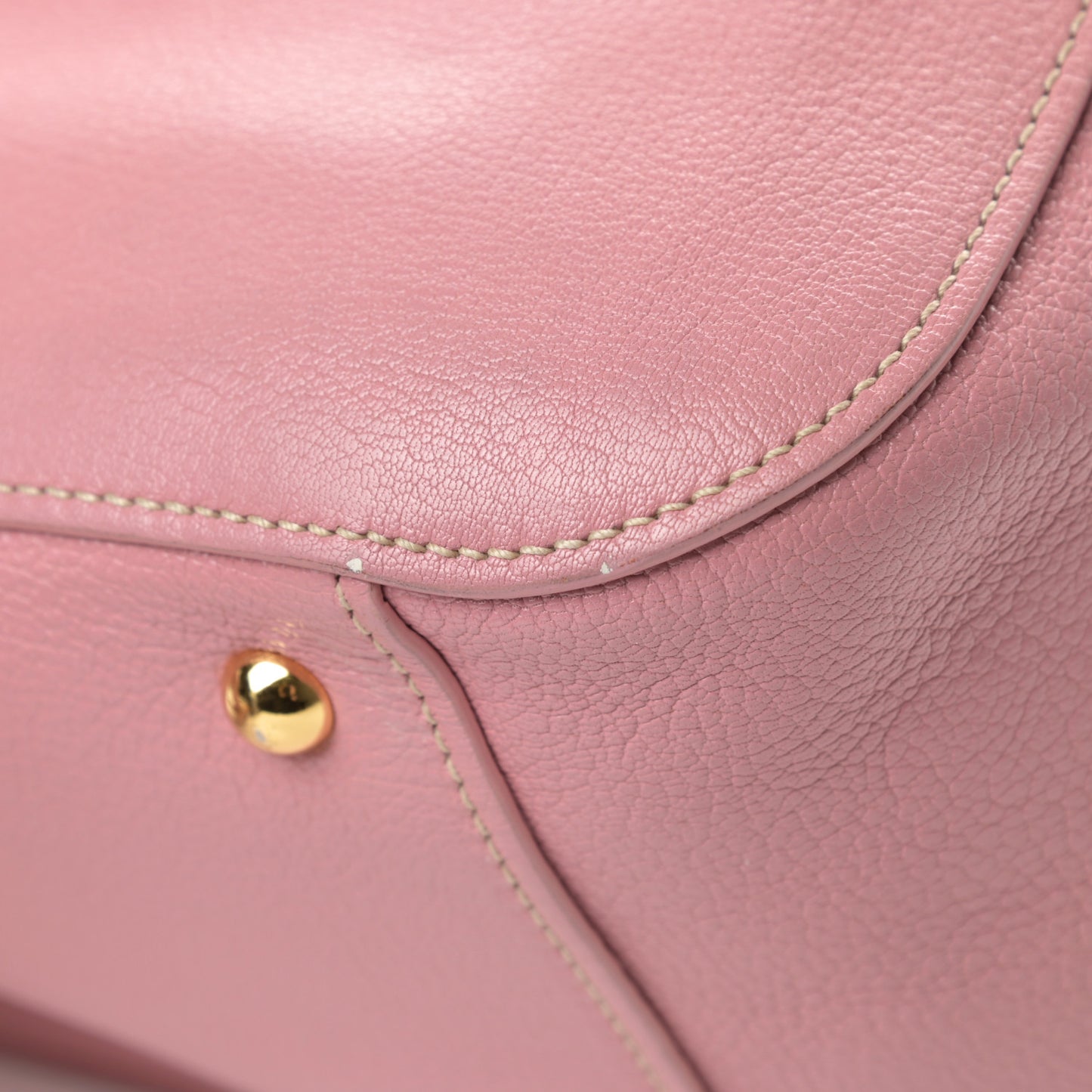 Goatskin Madras Bauletto Rosa