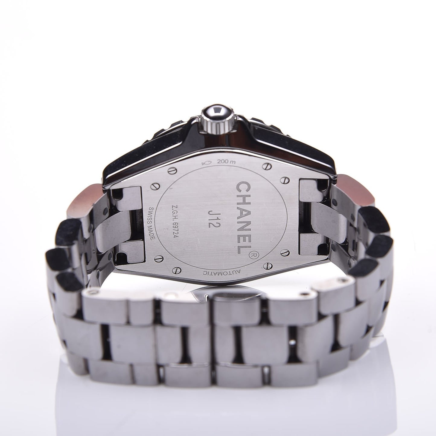 Titanium Ceramic Diamond 38mm J12 Automatic Watch