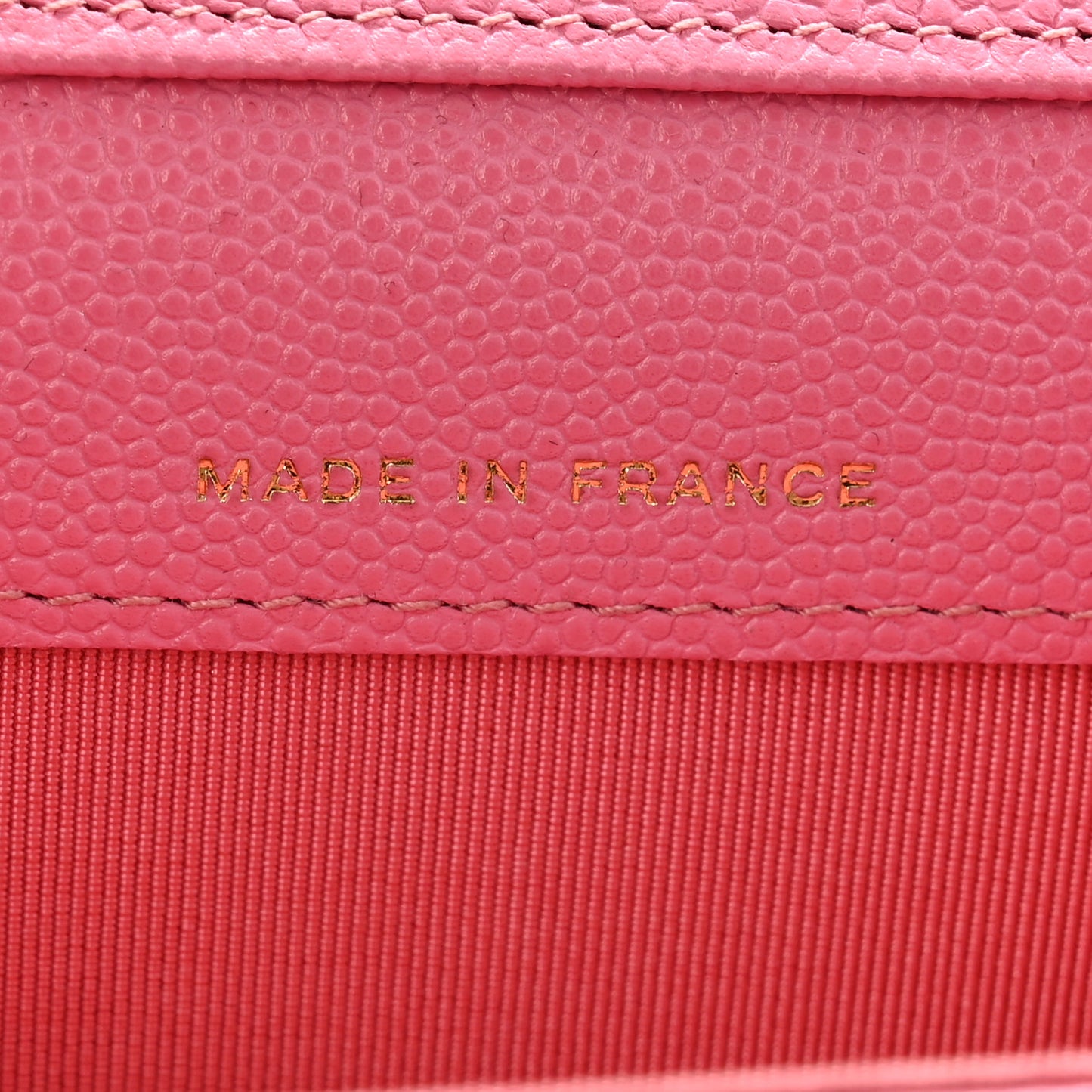 Caviar Quilted Belt Bag Pink