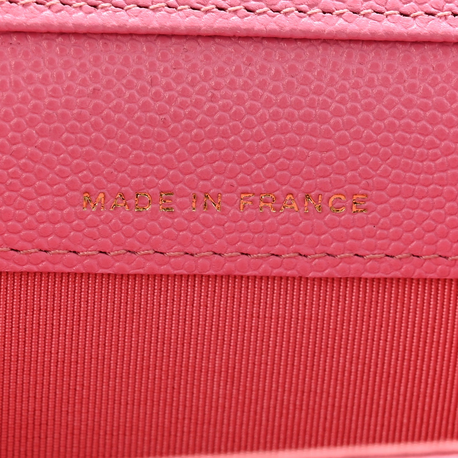 Chanel Caviar Quilted Belt Bag Pink 7 of 10
