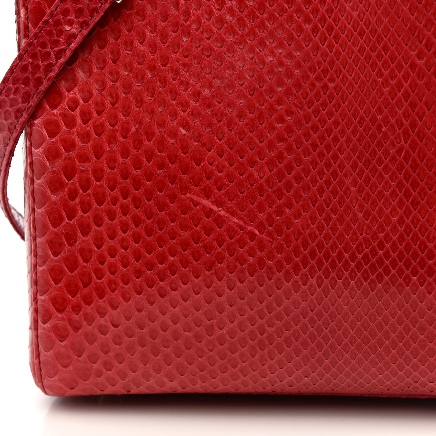 Snakeskin Medium Lady Dior Pink