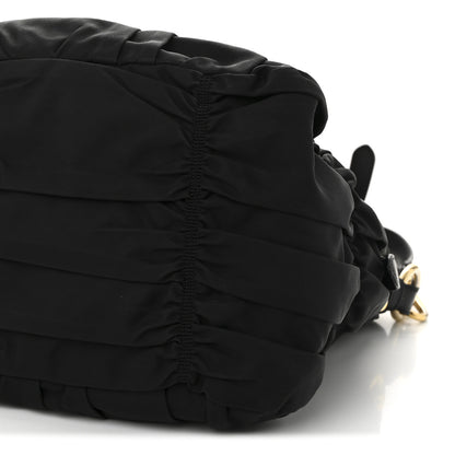 Prada Tessuto Nylon Gaufre Tote Black 9 of 9