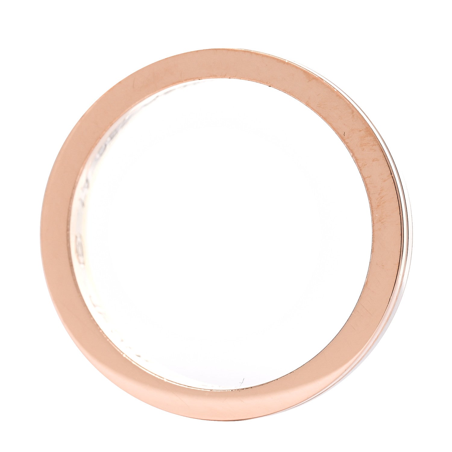 Cartier 18K Pink White Yellow Gold 3.5mm Trinity Wedding Band Ring 47 4 7 of 8