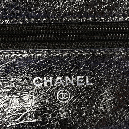 Chanel Metallic Aged Calfskin Quilted Reissue Wallet On Chain WOC Bronze 6 of 10