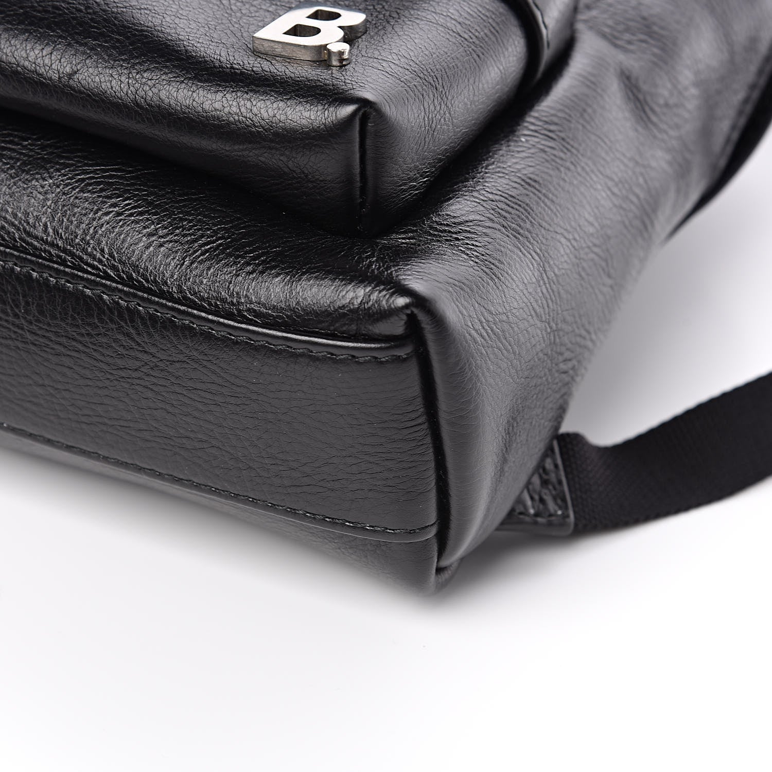 Balenciaga Smooth Calfskin Soft XXS Backpack Black 8 of 9