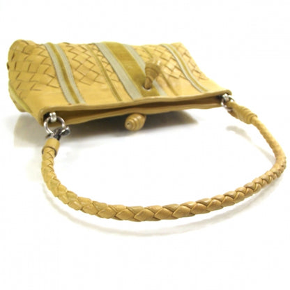 Bottega Veneta Nappa Intrecciato Mini Ponza Yellow 6 of 10