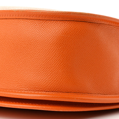 Hermes Epsom Evelyne II GM Orange 10 of 14