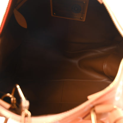 Louis Vuitton Calfskin Monogram Speedy P9 Bandouliere 40 Summer Peach 5 of 9