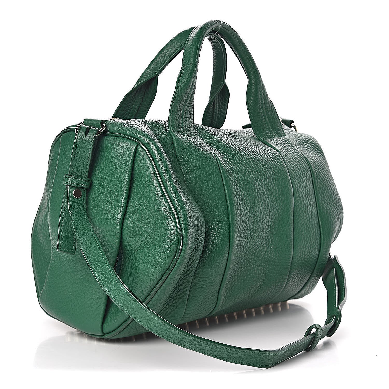 Alexander Wang Pebbled Lambskin Rocco Vine Rhodium Hardware 4 of 11