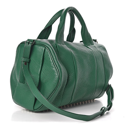 Alexander Wang Pebbled Lambskin Rocco Vine Rhodium Hardware 4 of 11