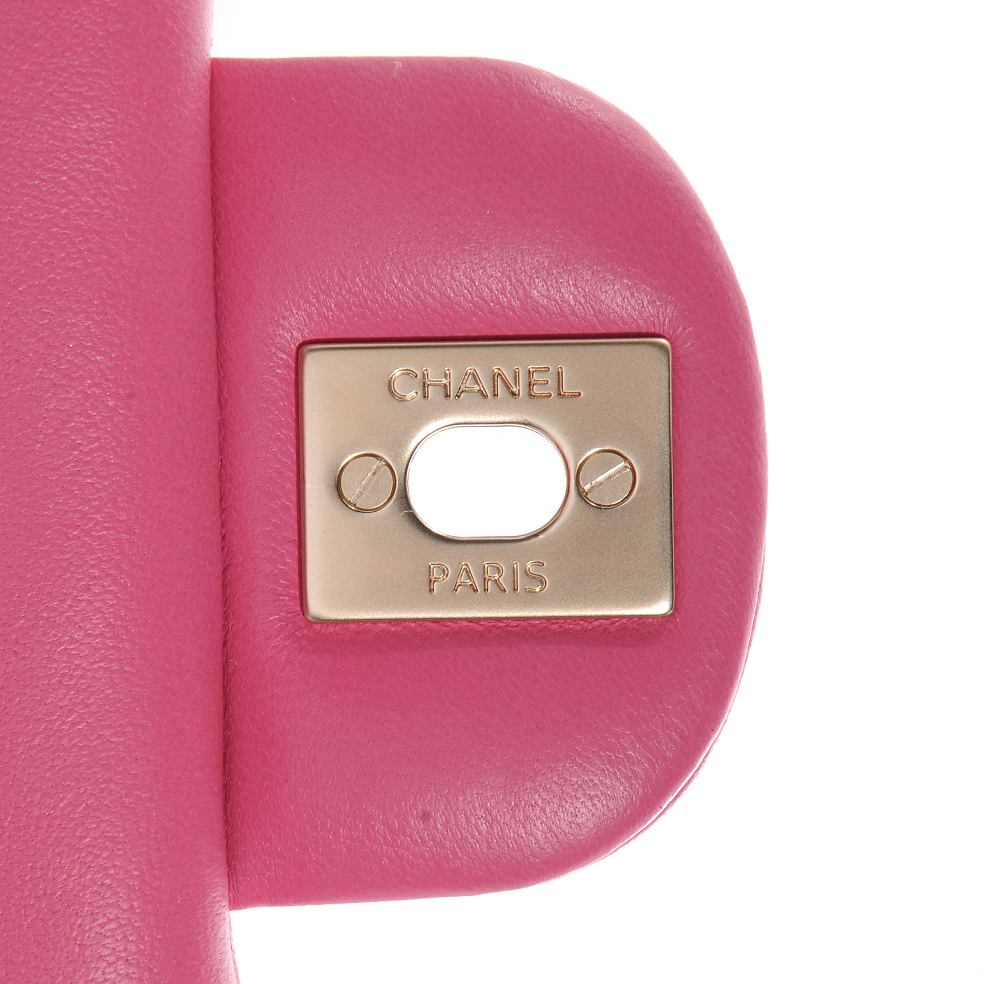 Chanel Lambskin Quilted Mini Square Flap Pink 9 of 9