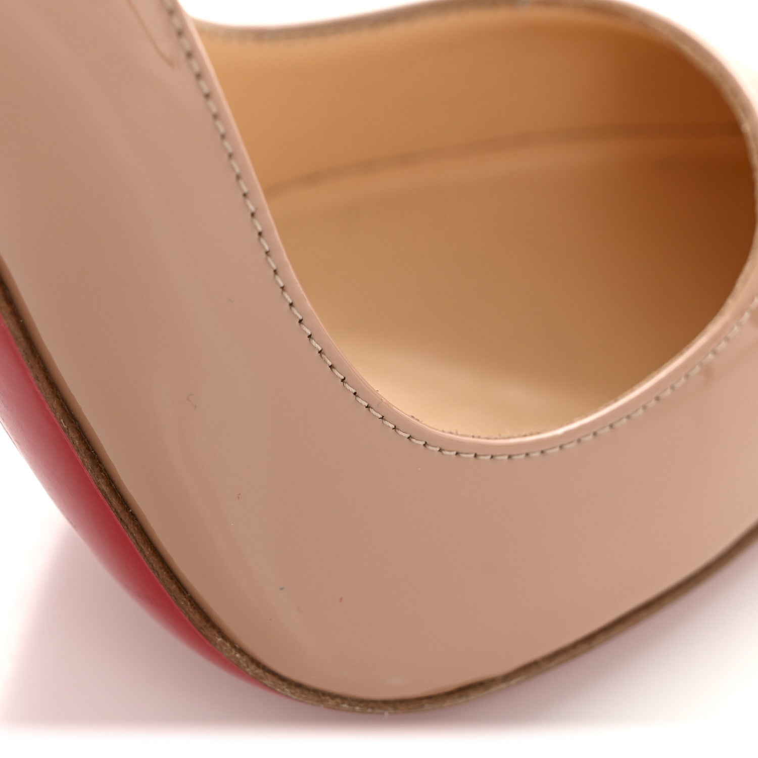Christian Louboutin Patent So Kate 120 Pumps 36 Nude 10 of 11
