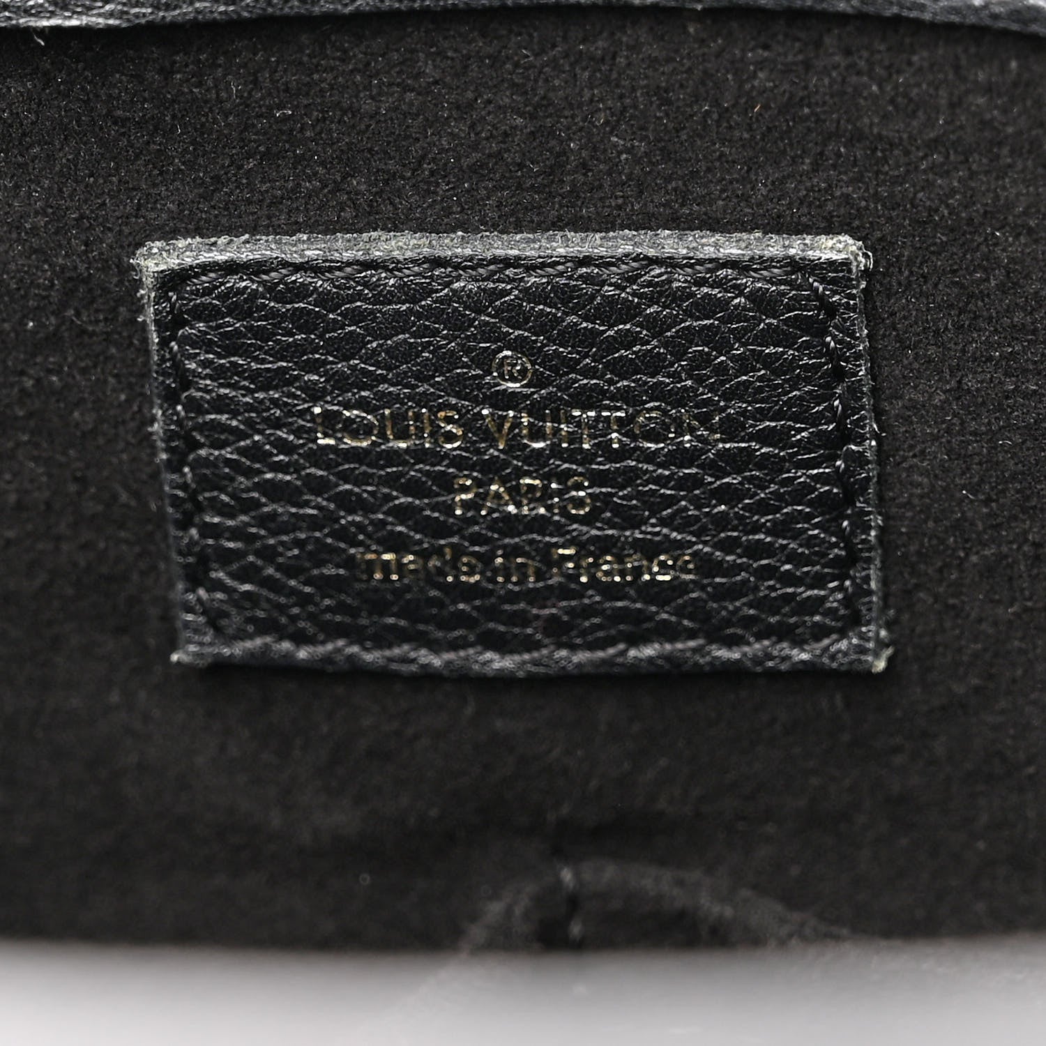 Louis Vuitton Monogram Pallas Shopper Black 6 of 10