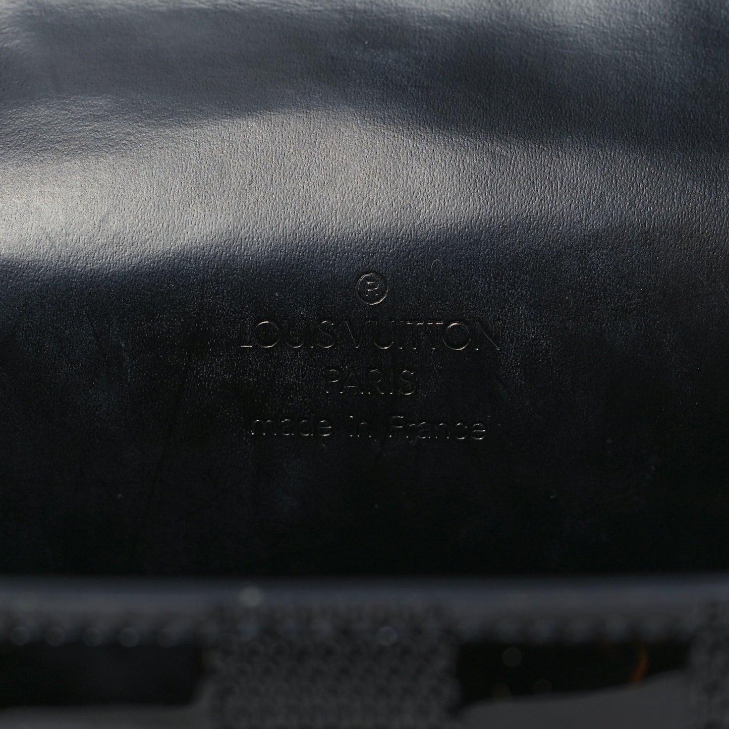 Damier Vernis Club Bag Black