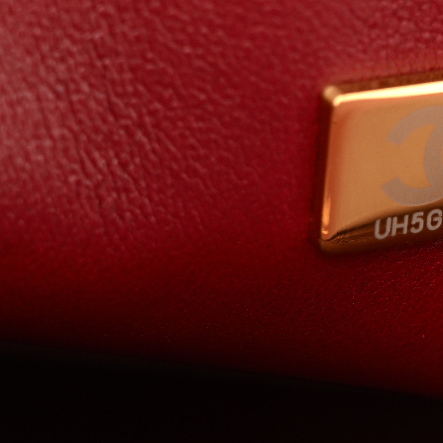 Chanel Lambskin Quilted Medium Double Flap Burgundy 7 of 10
