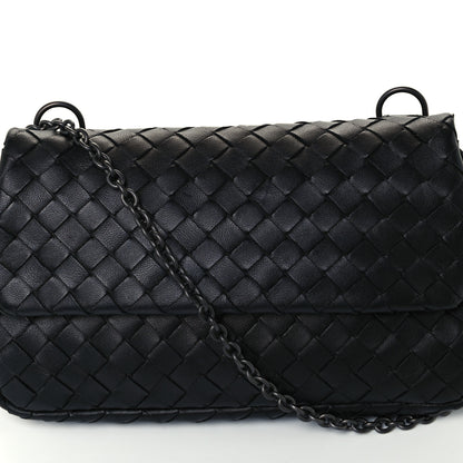 Bottega Veneta Nappa Intrecciato Small Chain Crossbody Black 11 of 13