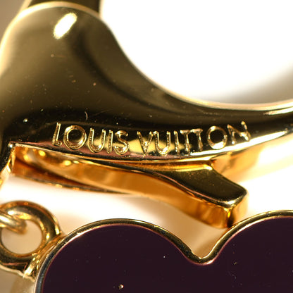 Louis Vuitton Fleur De Monogram Bag Charm Dore 4 of 7