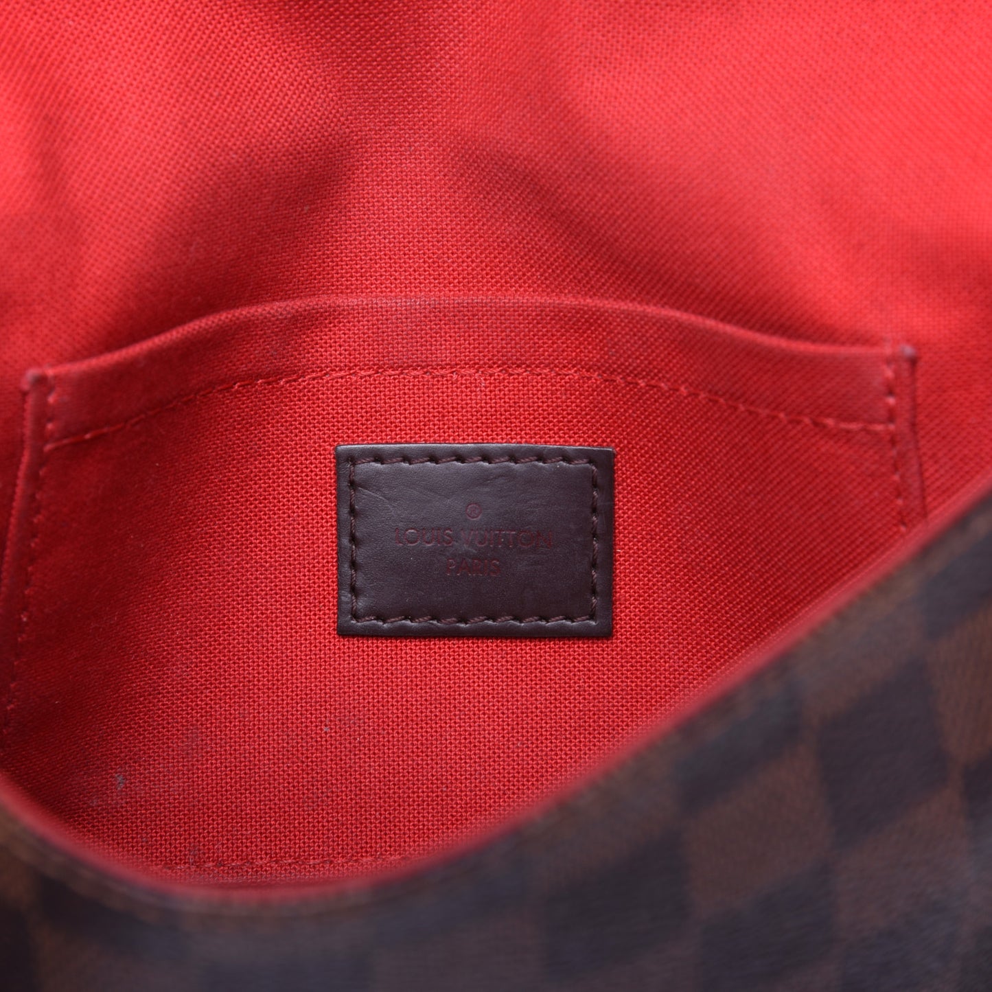 Calfskin Double Stitch Large Boy Flap Black