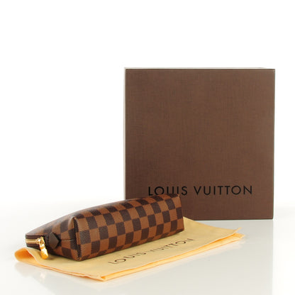 Louis Vuitton Damier Ebene Cosmetic Pouch GM 4 of 7