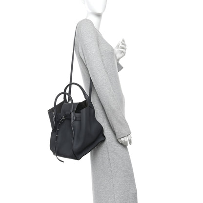 Celine Supple Grained Calfskin Small Big Bag Anthractie 2 of 10