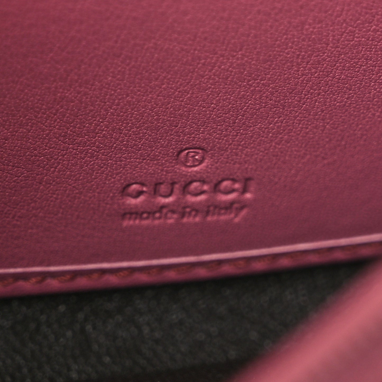 Microguccissima Sukey Continental Wallet Vintage Rose
