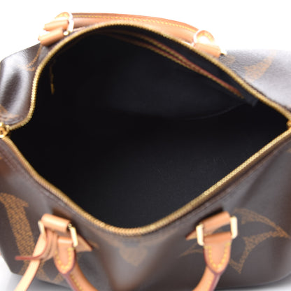 Louis Vuitton Reverse Monogram Giant Speedy Bandouliere 30 5 of 10