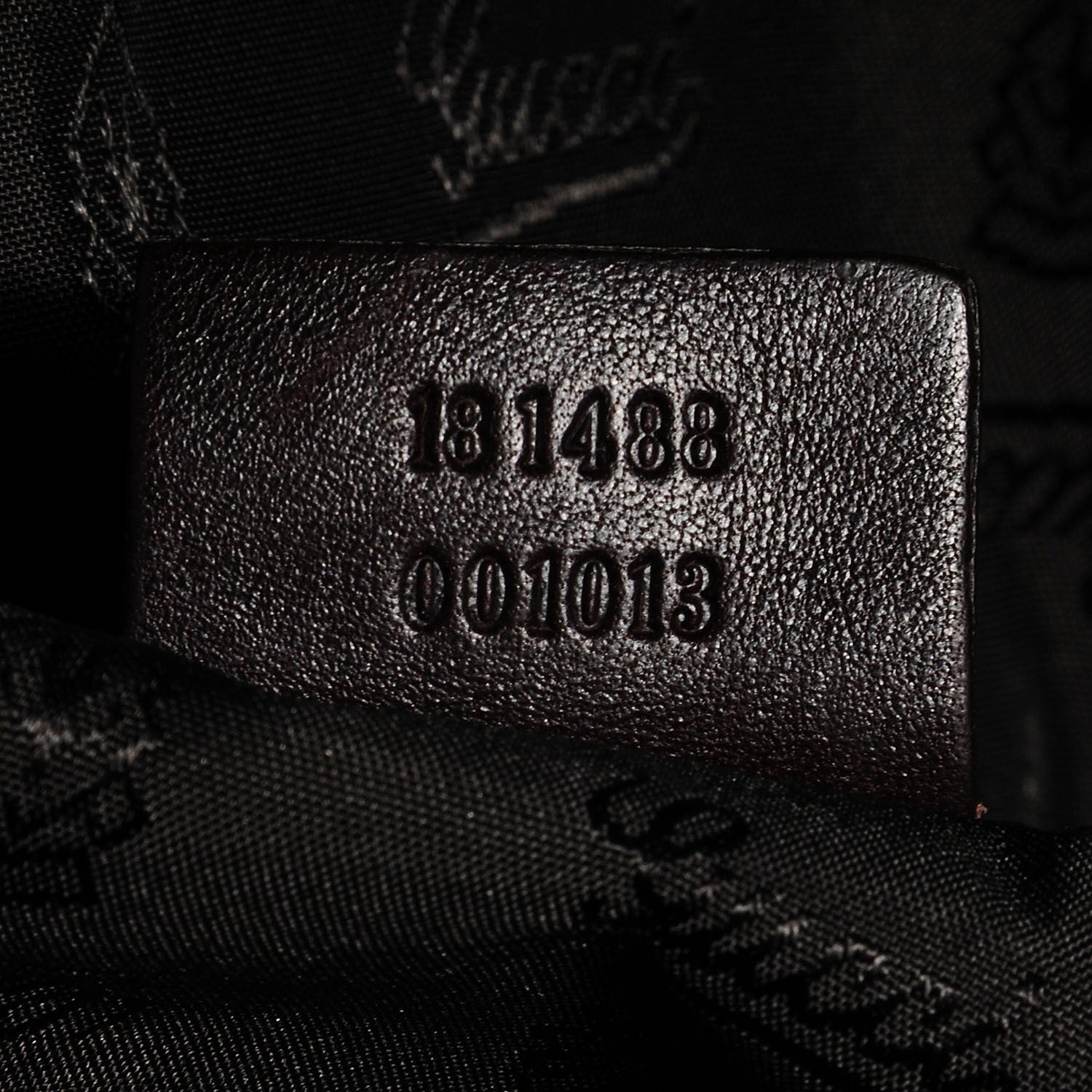 Gucci Crystal Monogram Large Duchessa Boston Dark Brown 7 of 7