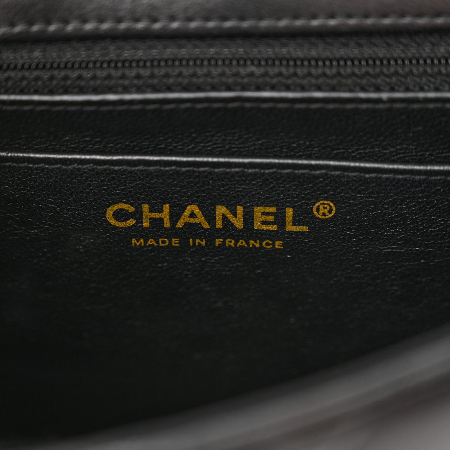 Chanel Lambskin Quilted Mini Square Flap Black 6 of 12