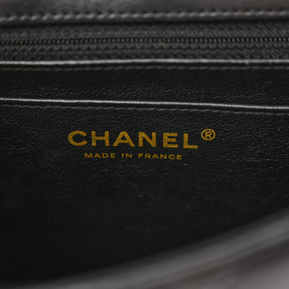 Chanel Lambskin Quilted Mini Square Flap Black 6 of 12