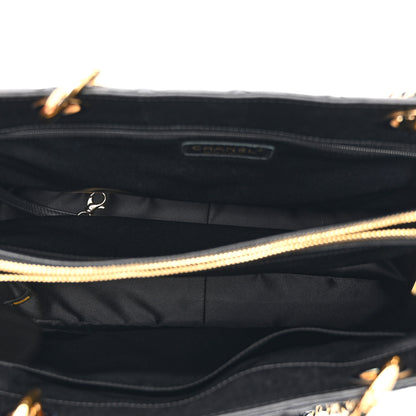 Chanel Caviar Quilted Grand Shopping Tote GST Black 5 of 10